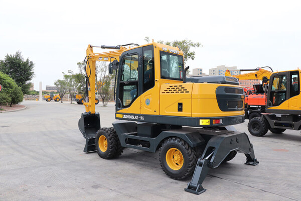 JinGong wheel excavators industrial electric wheeled excavator JGM9075LN-9