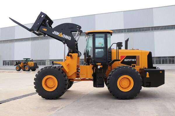 18-Ton Block Handler Wheel Loader Machine JinGong JGM751FT18KV