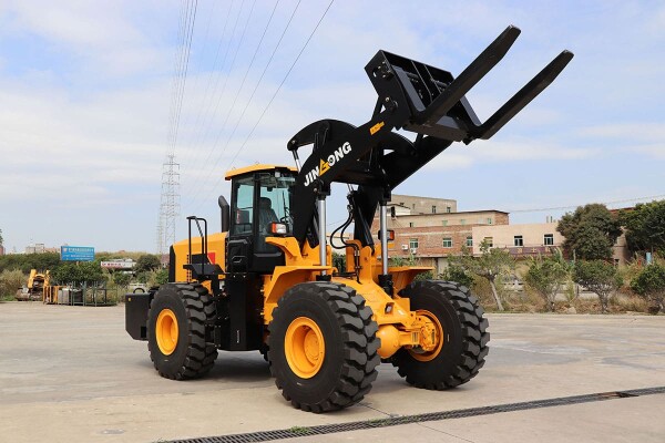 18-Ton Block Handler Wheel Loader Machine JinGong JGM751FT18KV