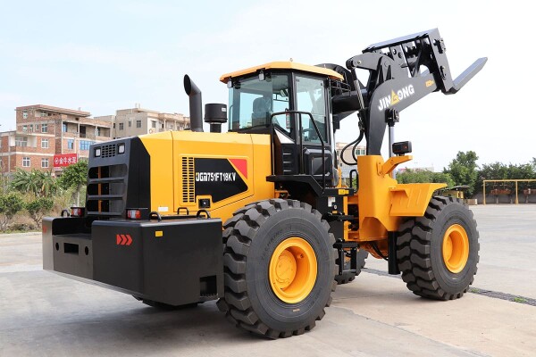 18-Ton Block Handler Wheel Loader Machine JinGong JGM751FT18KV