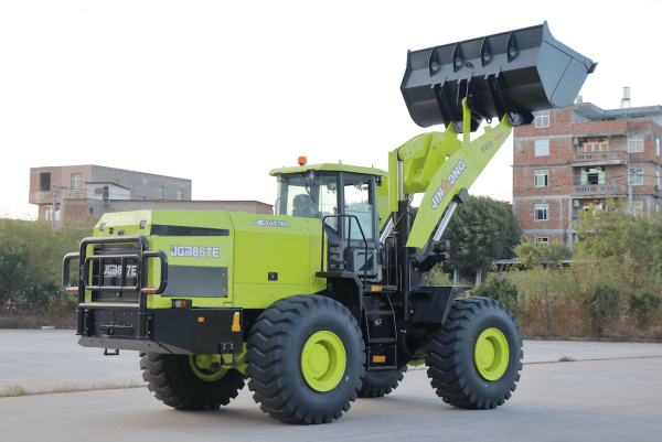 Pure Electric wheel loader battery operated loader JGM867E manufacturers From China | JGM