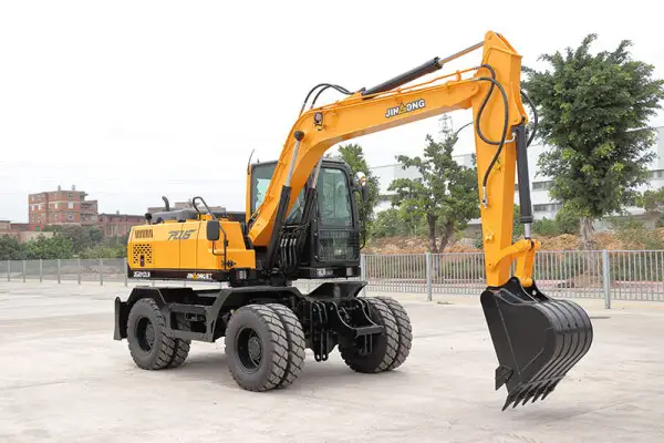 JinGong 12-Ton Wheel Excavators Wheel Digger Electric JGM912LN