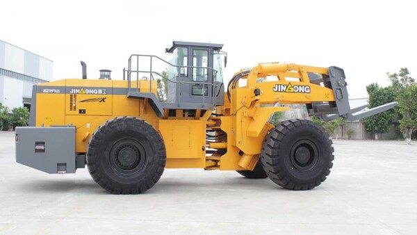 Large wheel loaders forklift wheel loader block handler arrangement JinGong JGM781FT42K