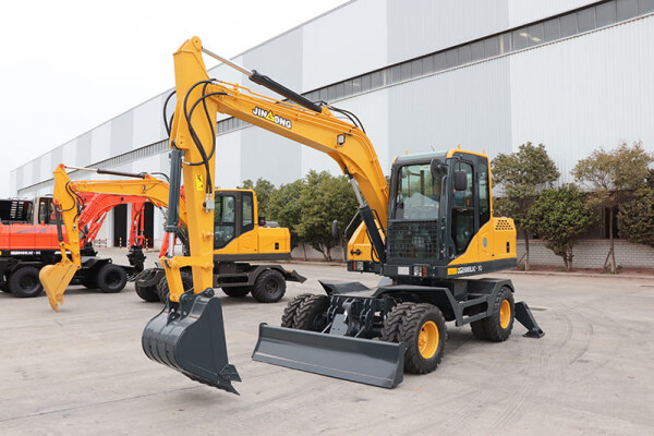 JinGong wheel excavators industrial electric wheeled excavator JGM9075LN-9