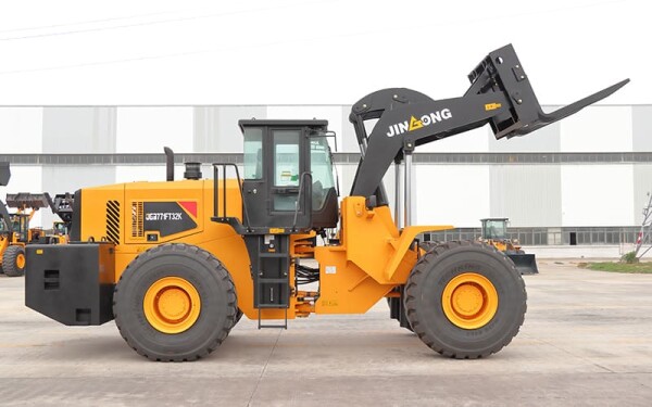 Large Wheel Loaders Block Handler Shovel Wheel Loader JinGong JGM771FT32K