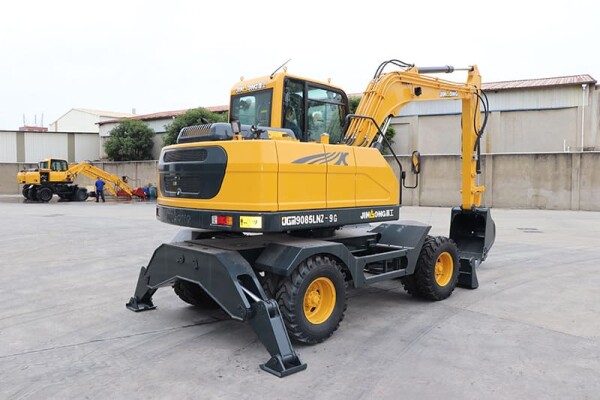 JinGong wheel excavators industrial electric wheeled excavator JGM9075LN-9