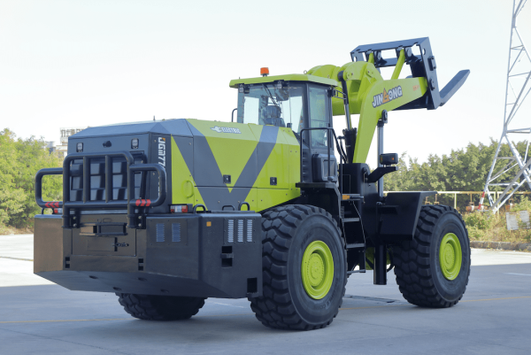 Globally First Pure Electric battery operated Block Handler Forklift Loader JGM771FT32E