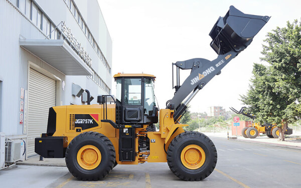 Medium Wheel Loaders Industrial Fuel Powered Hydraulic Wheel Loader JGM757K