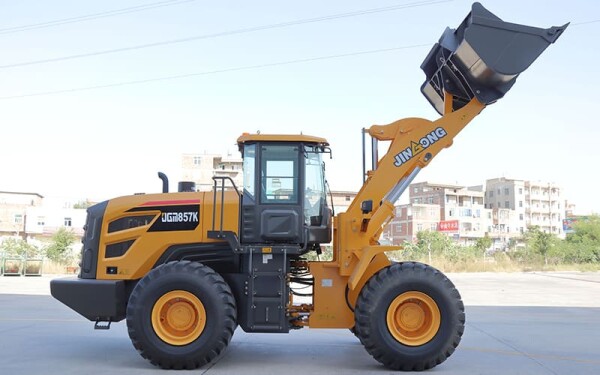 Medium Wheel Loader Electric Vibration-isolated Medium Wheel Loader Environmentally Friendly JGM857K