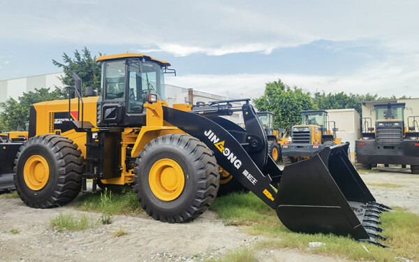 KV-series 6-ton medium wheel loaders industriual luxurious wheel loader JinGong JGM767KV