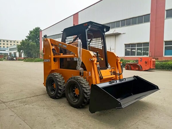 High Efficiency Skid Steer Loaders Compact Structure Wheel Skid Steer Loader JinGong JGM3070