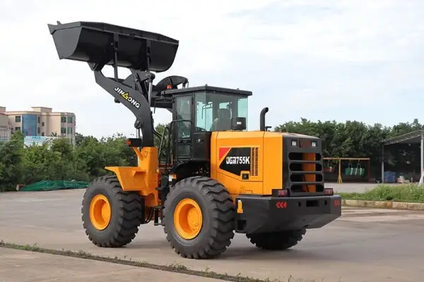 Medium Wheel Loaders Hydraulic System Energy-Saving Wheel Loader JGM755K