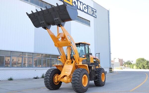 Medium Wheel Loader Electric Vibration-isolated Medium Wheel Loader Environmentally Friendly JGM857K