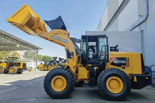Medium Wheel Loaders Hydraulic System Energy-Saving Wheel Loader JGM755K